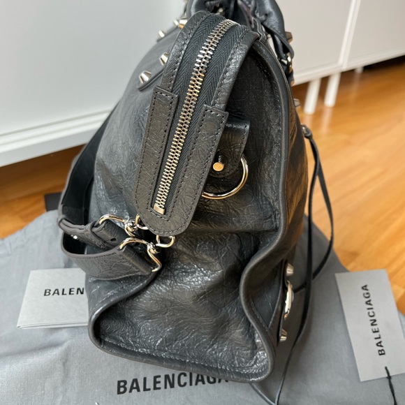NEW Balenciaga City Bag Grey - Picture 8 of 14